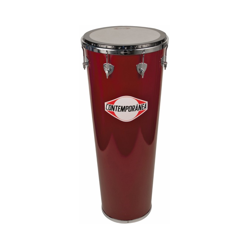 Timbal 14" x 90cm bois, rouge - 8 tir. - Pro